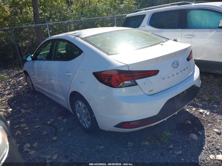 2019 HYUNDAI ELANTRA SE - 5NPD74LF9KH425730