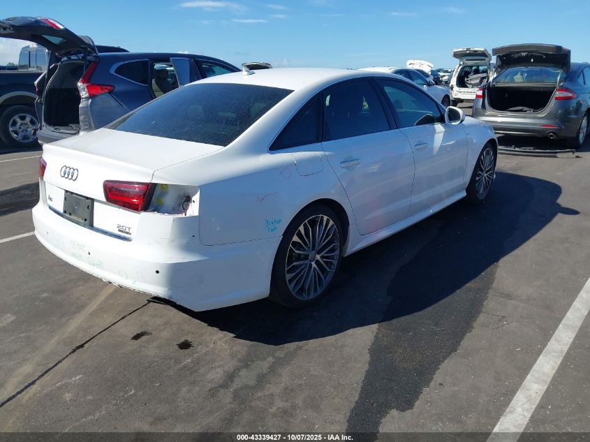 2016 Audi A6 2.0T Premium Plus VIN: WAUGFAFC8GN010676 Lot: 43339427