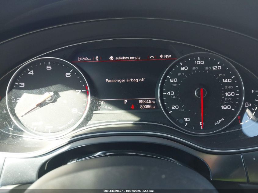 2016 Audi A6 2.0T Premium Plus VIN: WAUGFAFC8GN010676 Lot: 43339427