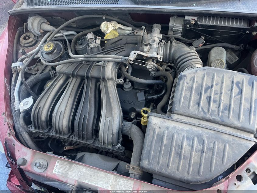 2002 Chrysler Pt Cruiser Touring VIN: 3C4FY58BX2T362904 Lot: 43339442