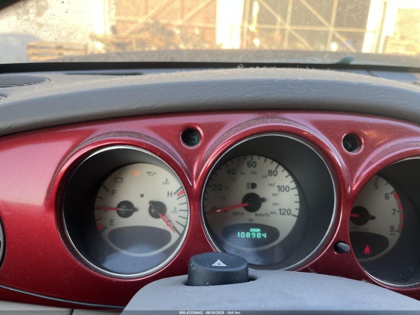 2002 Chrysler Pt Cruiser Touring VIN: 3C4FY58BX2T362904 Lot: 43339442