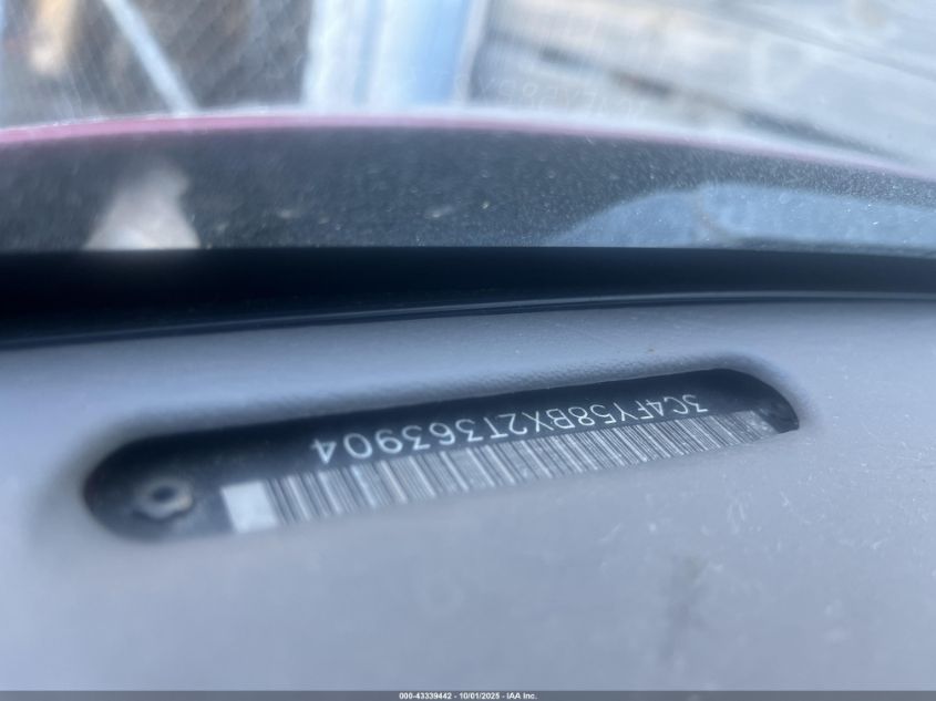 2002 Chrysler Pt Cruiser Touring VIN: 3C4FY58BX2T362904 Lot: 43339442