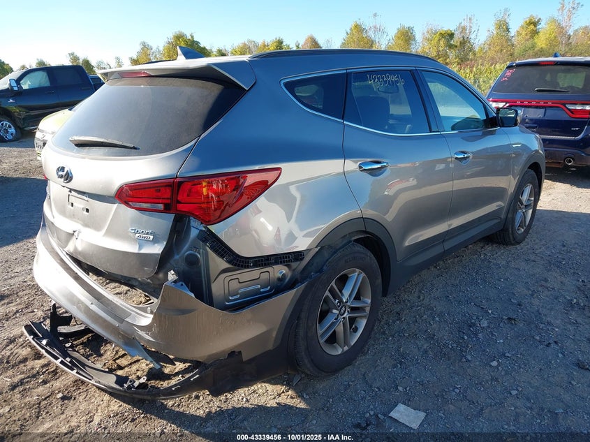 2018 HYUNDAI SANTA FE SPORT 2.4L - 5NMZUDLB9JH065799