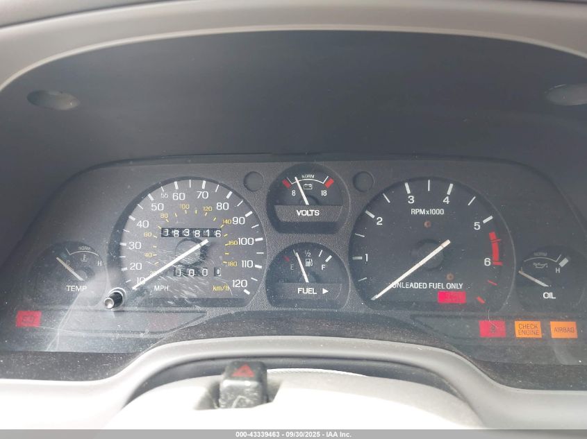 1996 Mercury Cougar Xr7 VIN: 1MELM62W2TH619306 Lot: 43339463