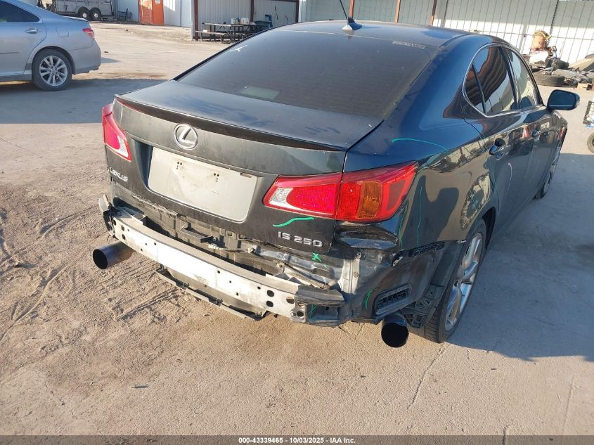 2009 Lexus Is 250 VIN: JTHBK262292092087 Lot: 43339465