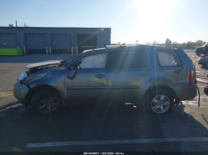 2009 Honda Pilot Ex-L VIN: 5FNYF485X9B028234 Lot: 43339471