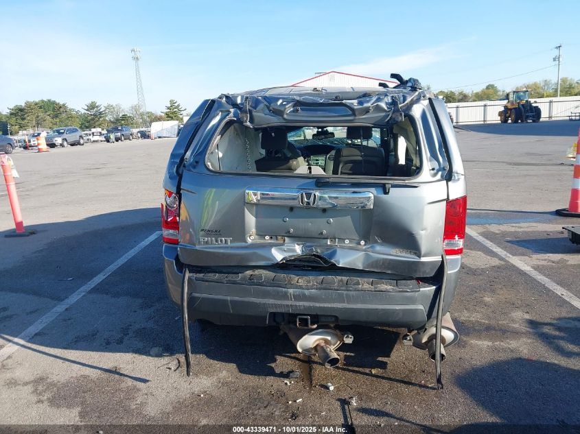 2009 Honda Pilot Ex-L VIN: 5FNYF485X9B028234 Lot: 43339471