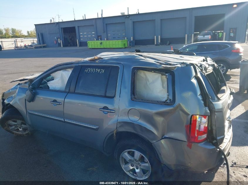 2009 Honda Pilot Ex-L VIN: 5FNYF485X9B028234 Lot: 43339471