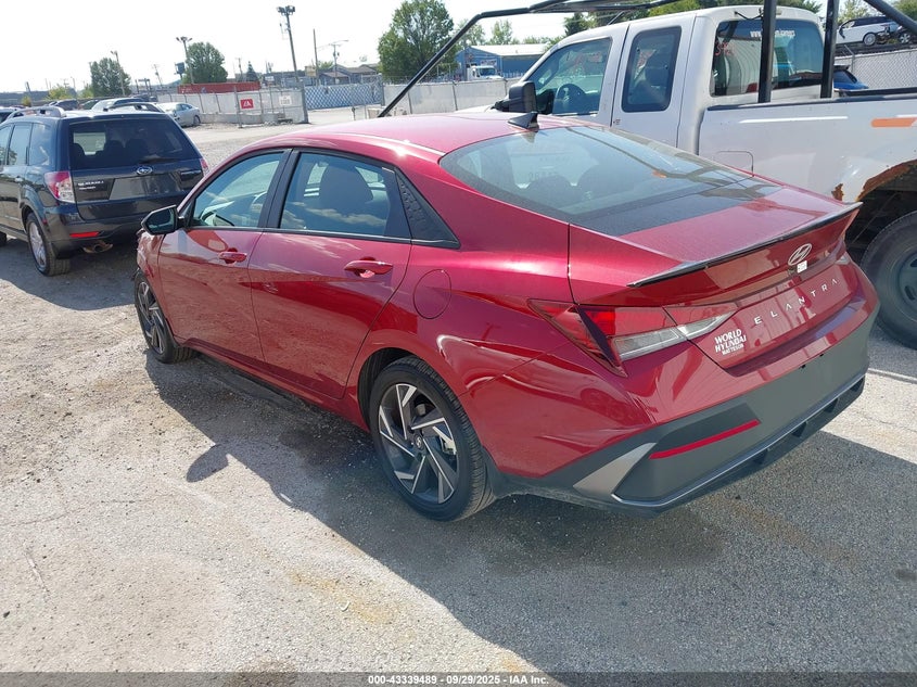 2025 HYUNDAI ELANTRA SEL SPORT - KMHLM4DG9SU027351