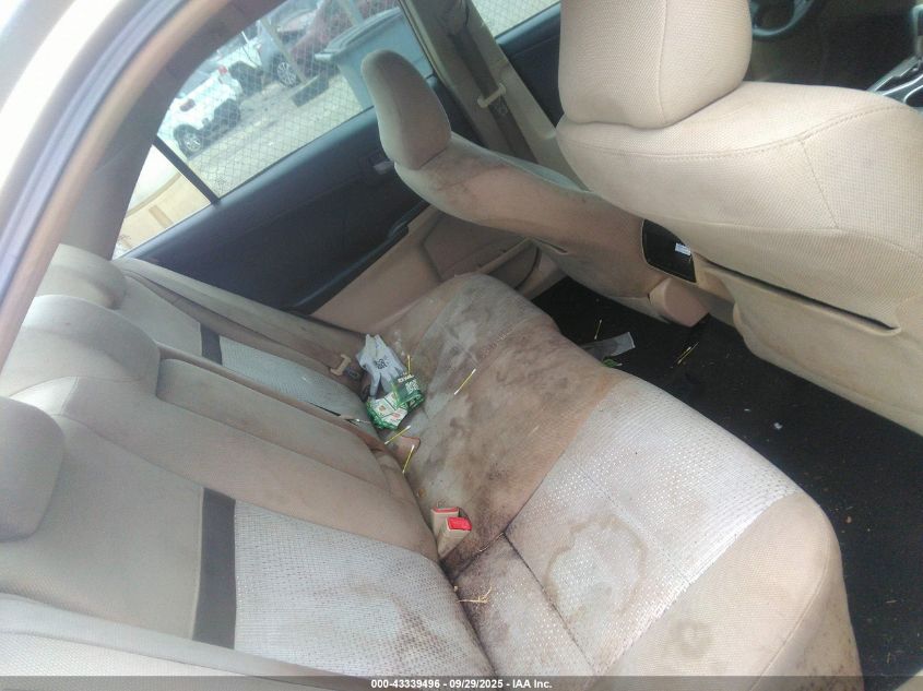 2012 Toyota Camry L VIN: 4T1BF1FKXCU578380 Lot: 43339496