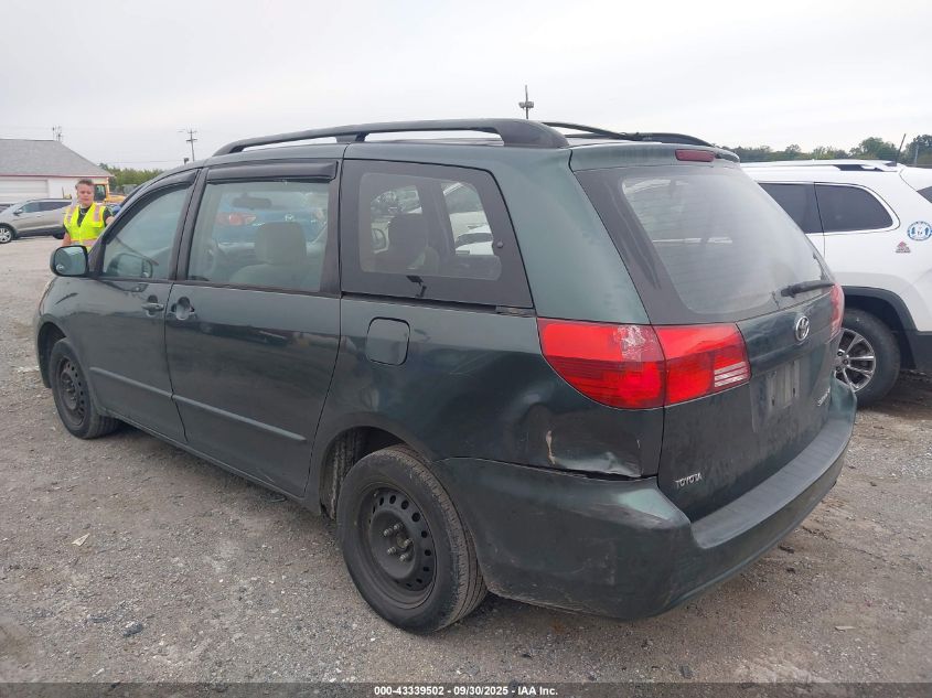 2004 Toyota Sienna Ce VIN: 5TDZA23C94S197176 Lot: 43339502