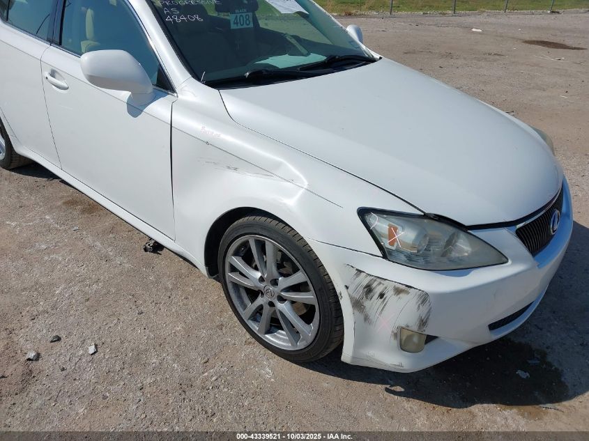 2007 Lexus Is 250 VIN: JTHBK262872055008 Lot: 43339521