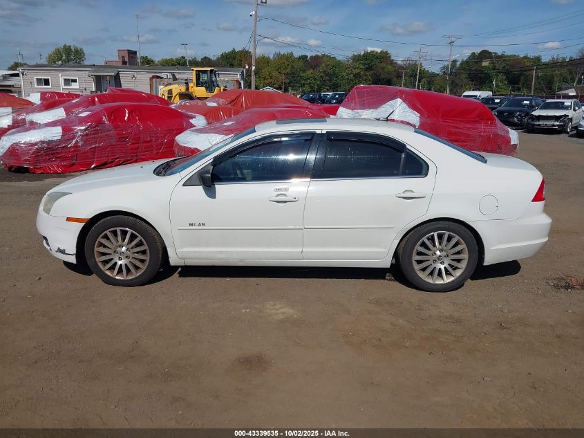 2008 Mercury Milan V6 Premier VIN: 3MEHM02108R663690 Lot: 43339535