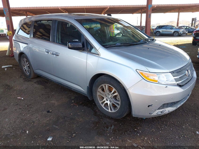 5FNRL5H60CB030853 2012 Honda Odyssey Ex-L auction photo 1