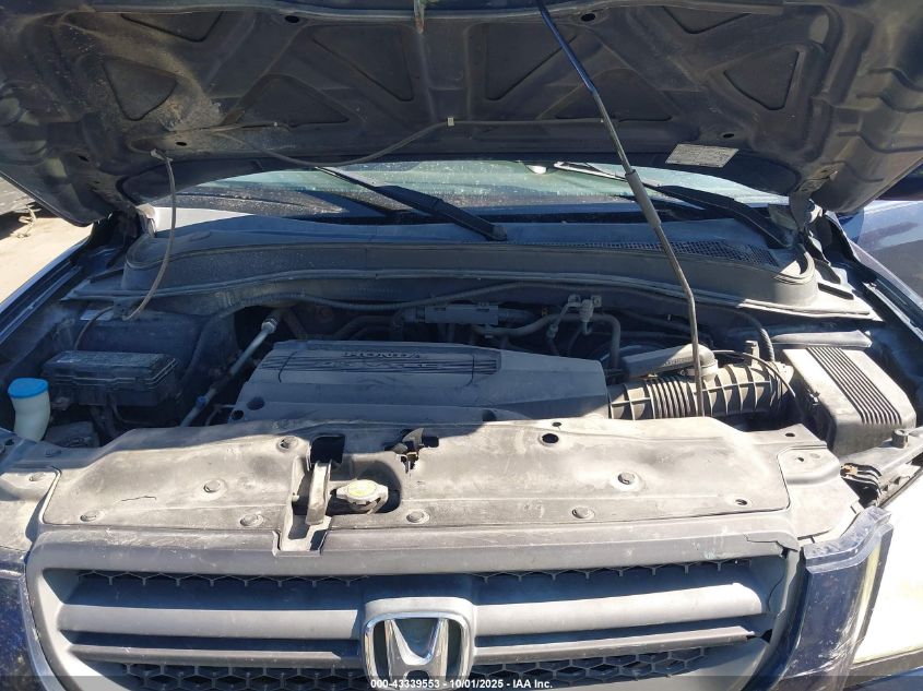 2004 Honda Pilot Ex-L VIN: 2HKYF18574H555012 Lot: 43339553