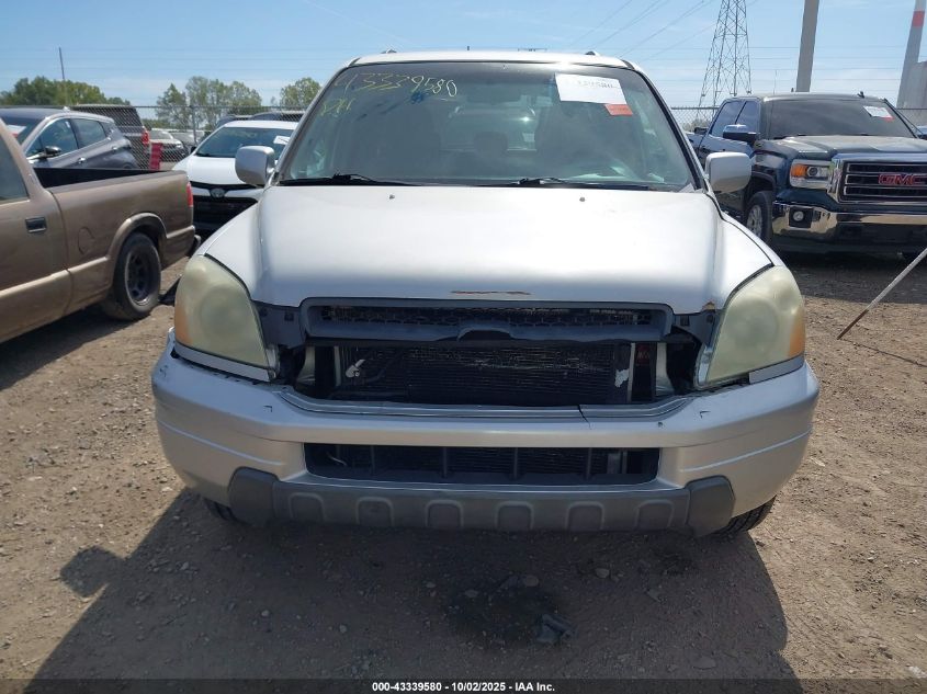 2003 Honda Pilot Ex VIN: 2HKYF18453H515825 Lot: 43339580