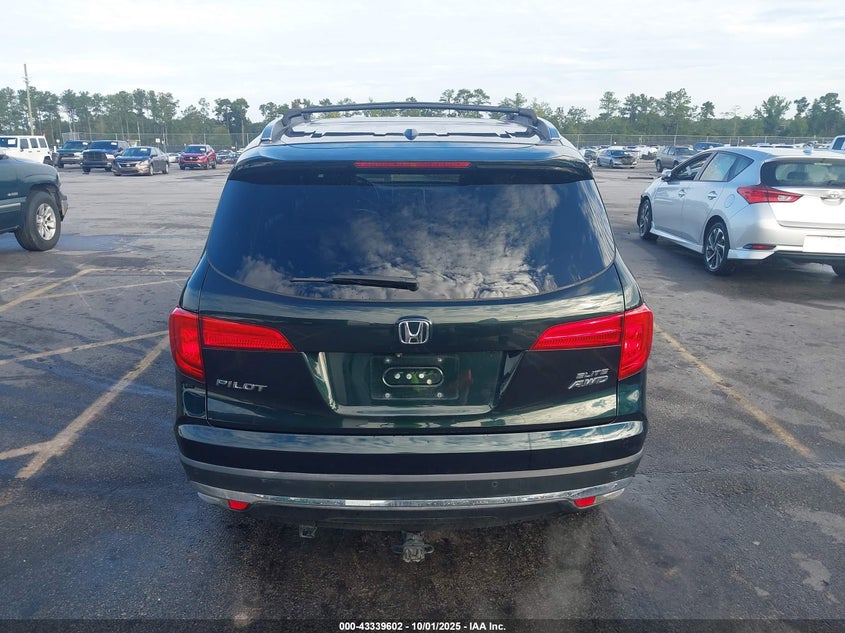 2016 HONDA PILOT ELITE - 5FNYF6H09GB072285