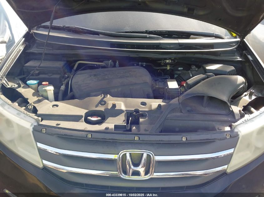 2012 Honda Odyssey Ex-L VIN: 5FNRL5H64CB111256 Lot: 43339615