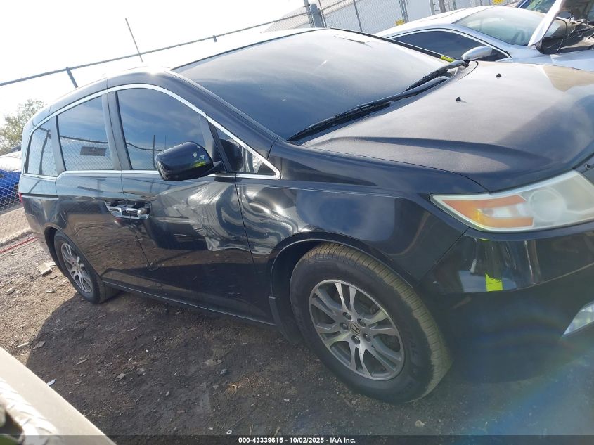 2012 Honda Odyssey Ex-L VIN: 5FNRL5H64CB111256 Lot: 43339615