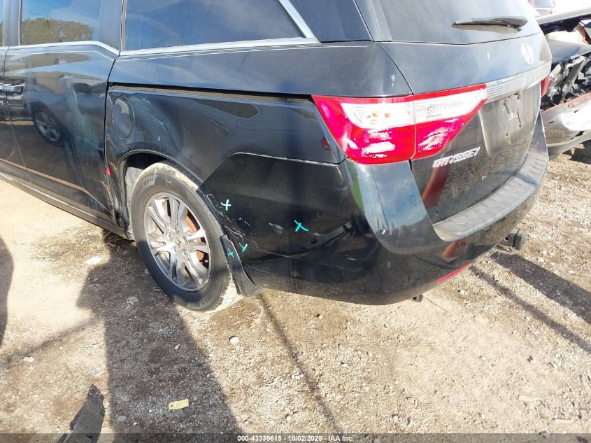 2012 Honda Odyssey Ex-L VIN: 5FNRL5H64CB111256 Lot: 43339615