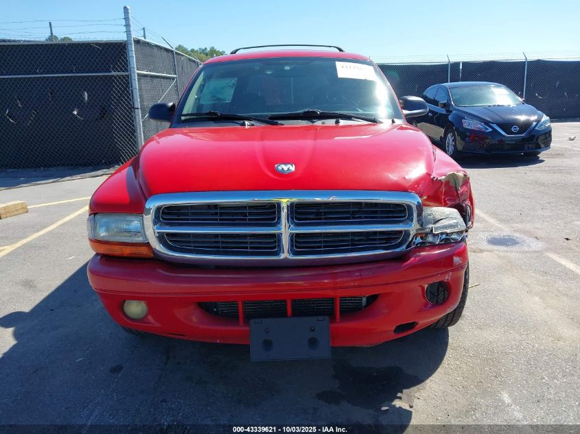 2003 Dodge Durango Slt VIN: 1D4HR48Z93F600653 Lot: 43339621