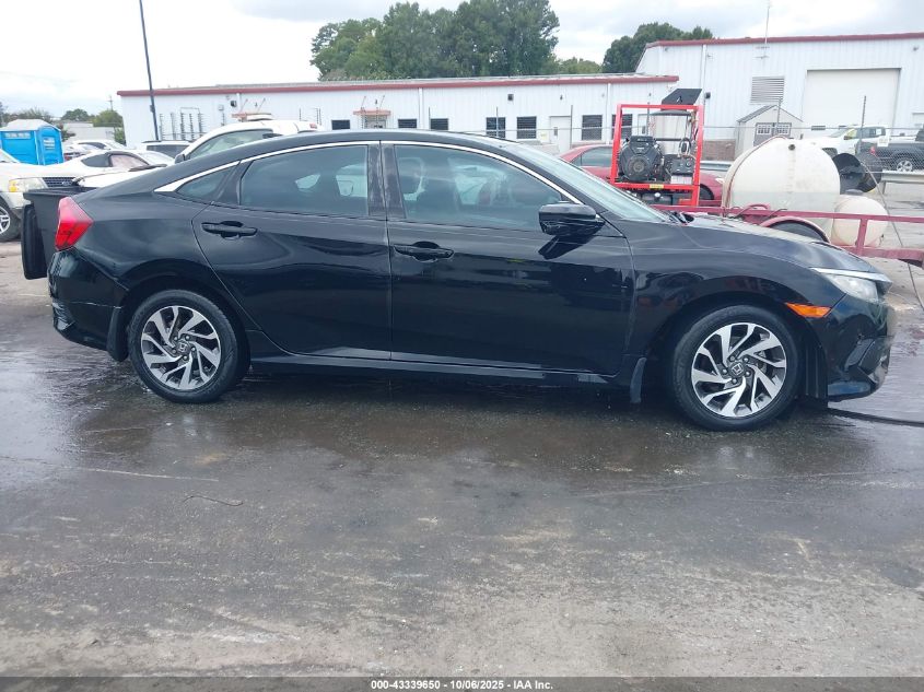 2018 Honda Civic Ex VIN: 2HGFC2F77JH507042 Lot: 43339650