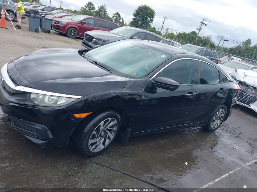2018 Honda Civic Ex VIN: 2HGFC2F77JH507042 Lot: 43339650