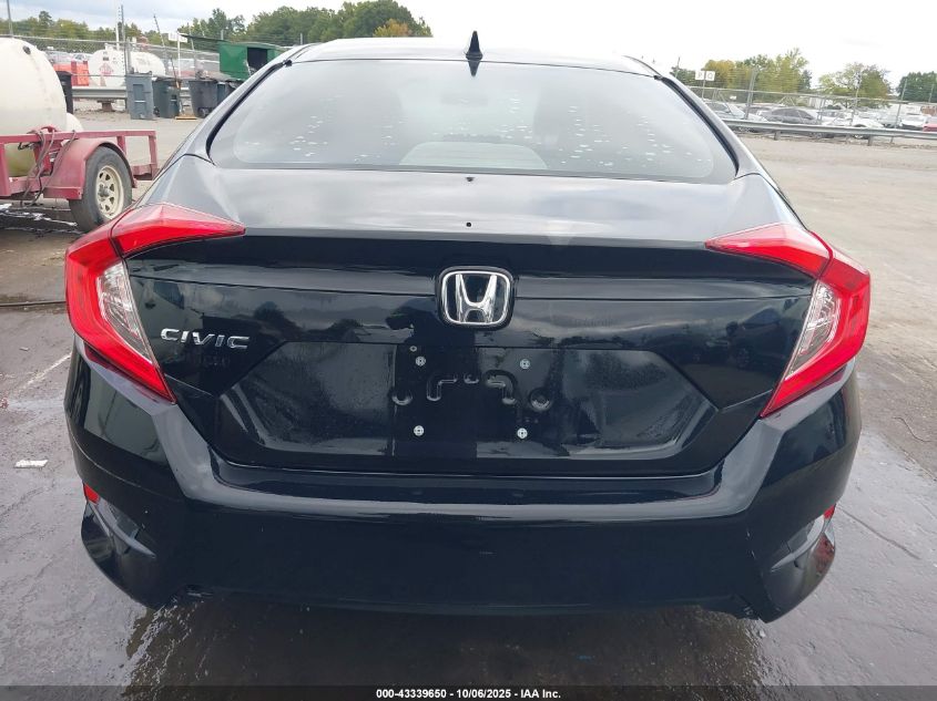 2018 Honda Civic Ex VIN: 2HGFC2F77JH507042 Lot: 43339650