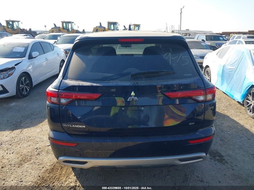2024 Mitsubishi Outlander Se 2.5 S-Awc/Se Black Edition S-Awc/Se Black Edition W/Pano Roof S-Awc/Se Ralliart S-Awc VIN: JA4J4VA84RZ059890 Lot: 43339655