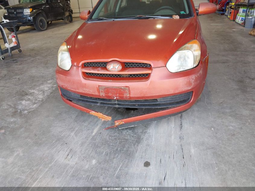 2007 Hyundai Accent Gs VIN: KMHCM36C47U045168 Lot: 43339657