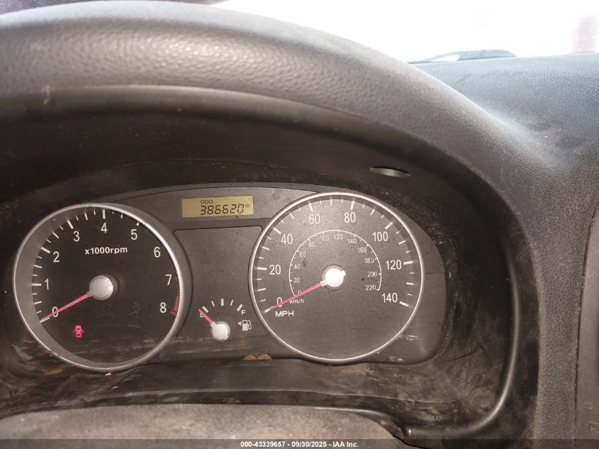 2007 Hyundai Accent Gs VIN: KMHCM36C47U045168 Lot: 43339657