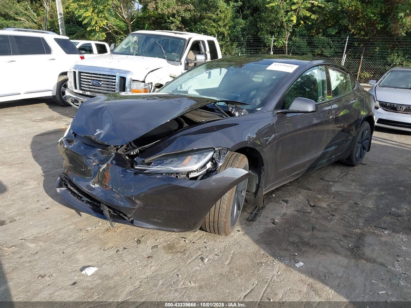 2024 TESLA MODEL 3 LONG RANGE DUAL MOTOR ALL-WHEEL DRIVE/REAR-WHEEL DRIVE 5YJ3E1EA0RF848741