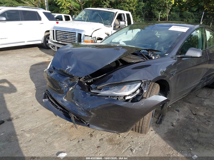 2024 TESLA MODEL 3 LONG RANGE DUAL MOTOR ALL-WHEEL DRIVE/REAR-WHEEL DRIVE 5YJ3E1EA0RF848741