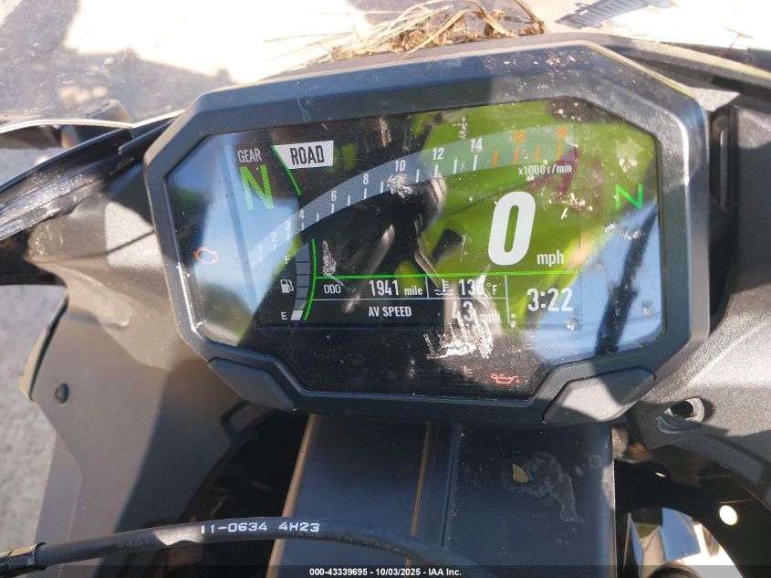 2025 Kawasaki Zx636 K VIN: JKBZXJK15SA007351 Lot: 43339695