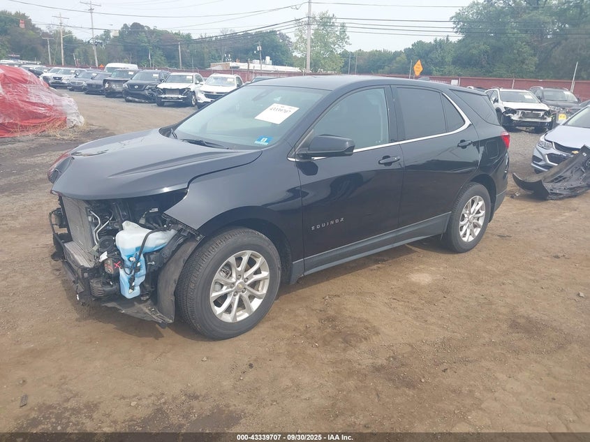 2020 CHEVROLET EQUINOX AWD LT 1.5L TURBO - 2GNAXUEV0L6184449