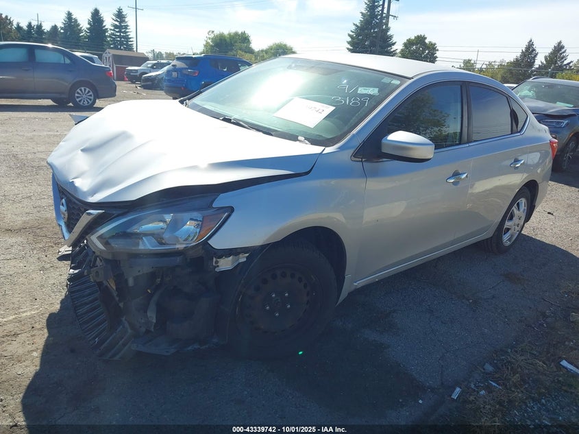 2016 NISSAN SENTRA S - 3N1AB7AP8GY273189