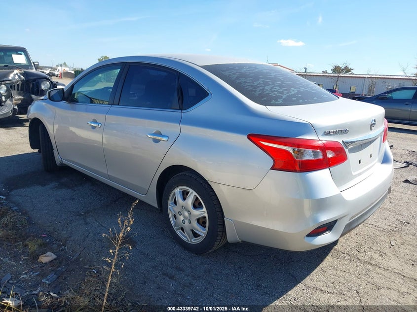 2016 NISSAN SENTRA S - 3N1AB7AP8GY273189