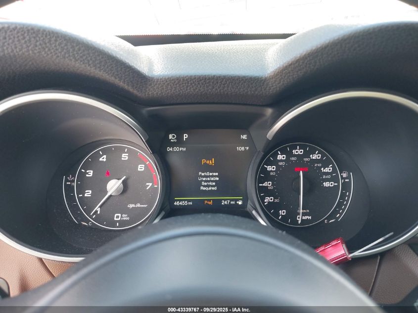 2018 Alfa Romeo Stelvio Ti Awd VIN: ZASFAKBN8J7B97141 Lot: 43339767