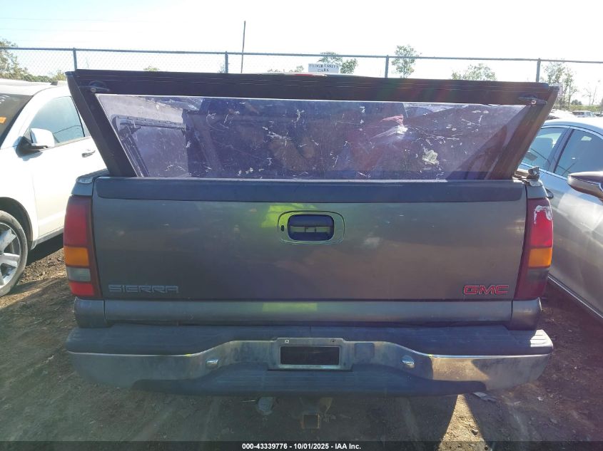 1999 GMC Sierra 1500 Sle VIN: 1GTEC19T2XZ537961 Lot: 43339776