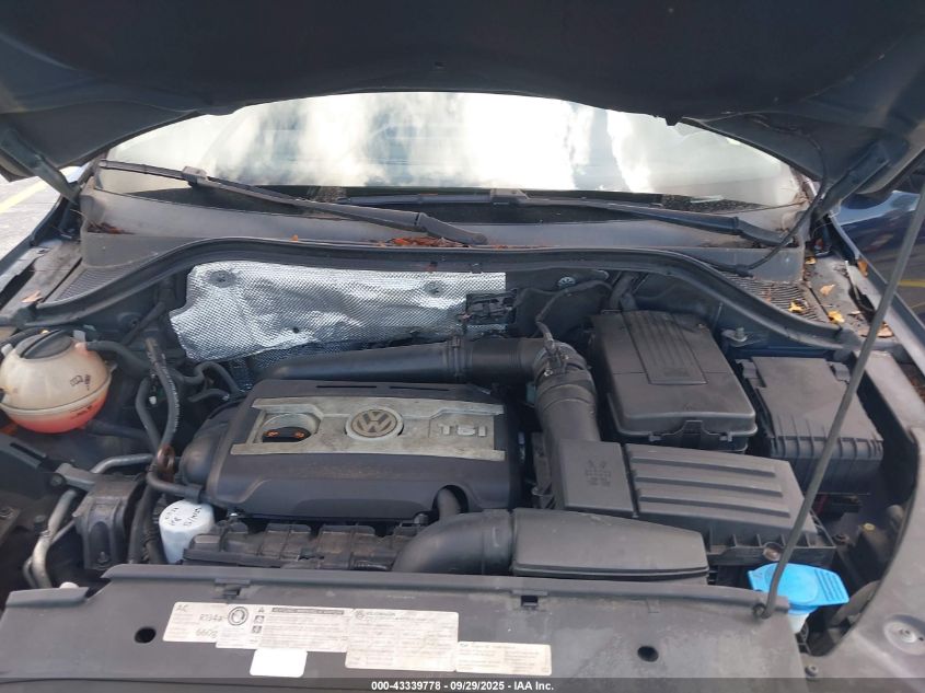 2012 Volkswagen Tiguan Le VIN: WVGAV7AX3CW581386 Lot: 43339778