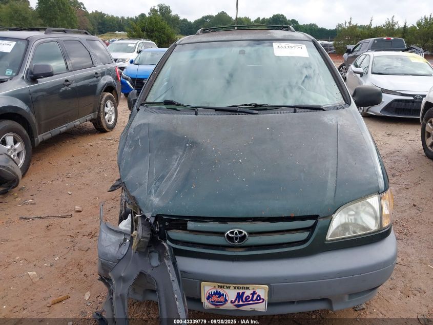 2003 Toyota Sienna Ce VIN: 4T3ZF19C23U542936 Lot: 43339779