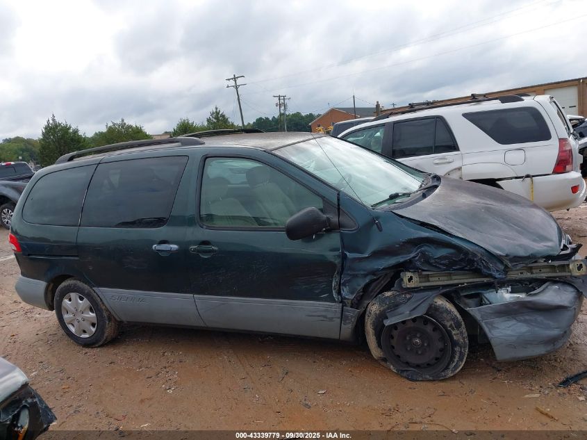 2003 Toyota Sienna Ce VIN: 4T3ZF19C23U542936 Lot: 43339779