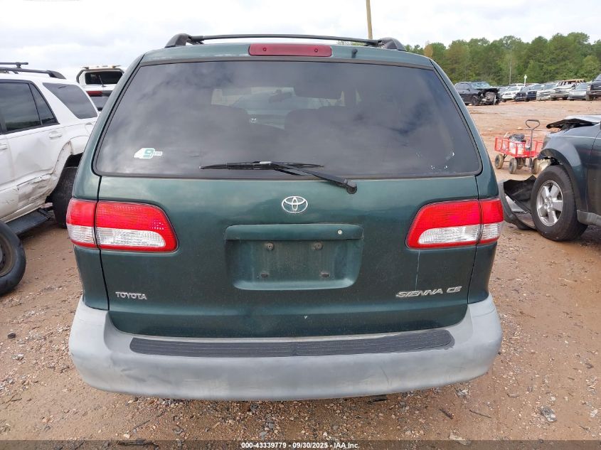 2003 Toyota Sienna Ce VIN: 4T3ZF19C23U542936 Lot: 43339779
