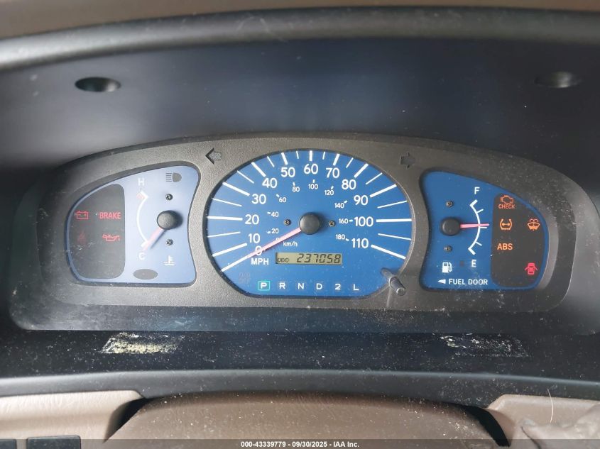 2003 Toyota Sienna Ce VIN: 4T3ZF19C23U542936 Lot: 43339779