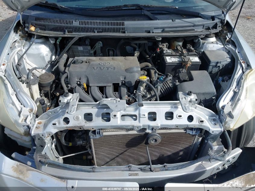 2012 Toyota Yaris VIN: JTDBT4K38CL017680 Lot: 43339787