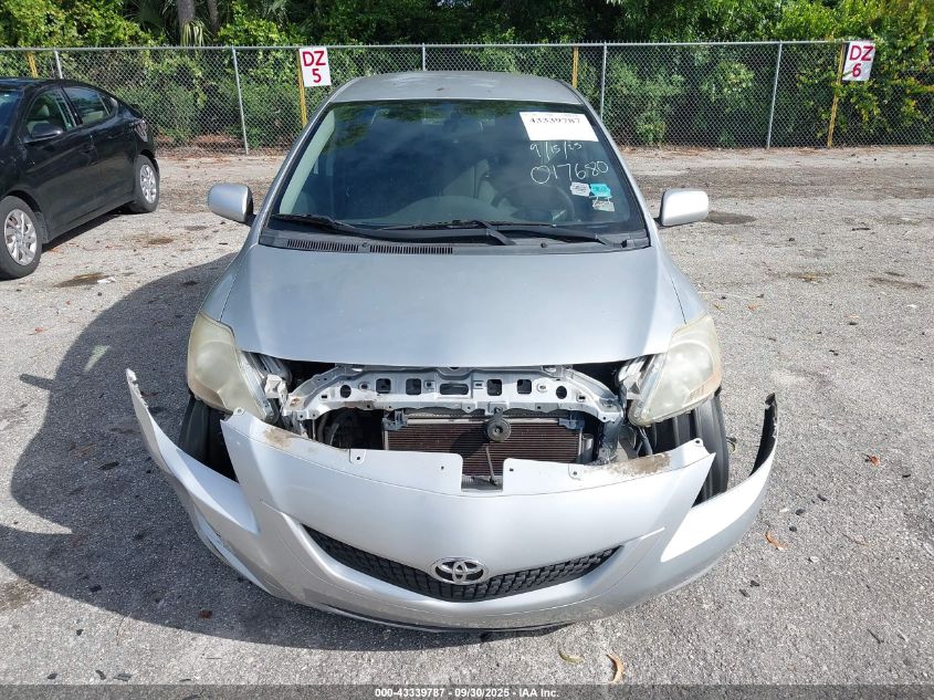 2012 Toyota Yaris VIN: JTDBT4K38CL017680 Lot: 43339787