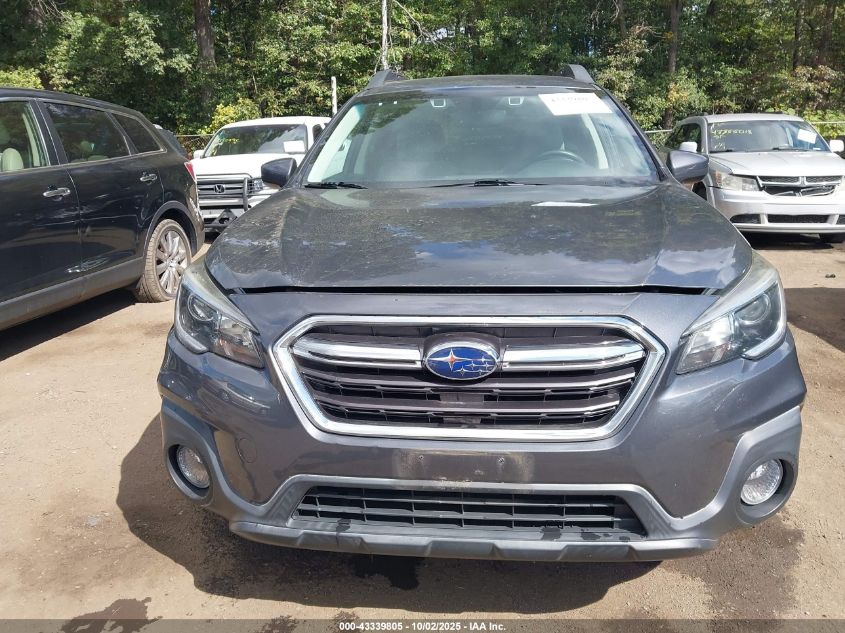 2019 Subaru Outback 2.5I Premium VIN: 4S4BSAFC7K3375312 Lot: 43339805