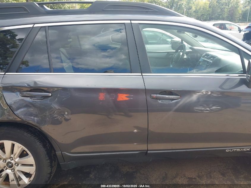 2019 Subaru Outback 2.5I Premium VIN: 4S4BSAFC7K3375312 Lot: 43339805