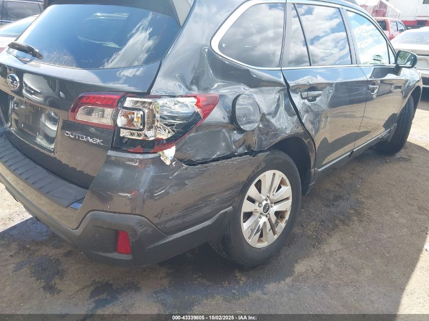 2019 Subaru Outback 2.5I Premium VIN: 4S4BSAFC7K3375312 Lot: 43339805