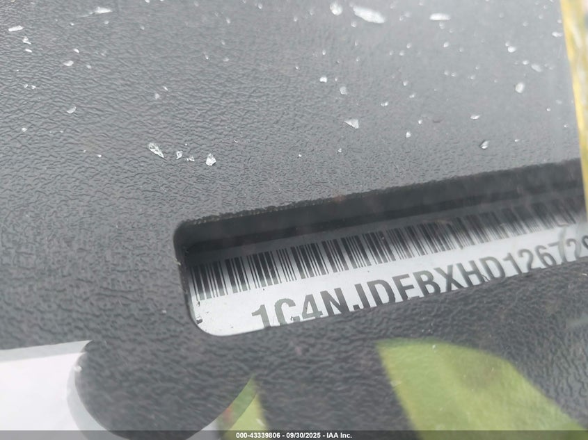 2017 JEEP COMPASS HIGH ALTITUDE 4X4 - 1C4NJDEBXHD126729